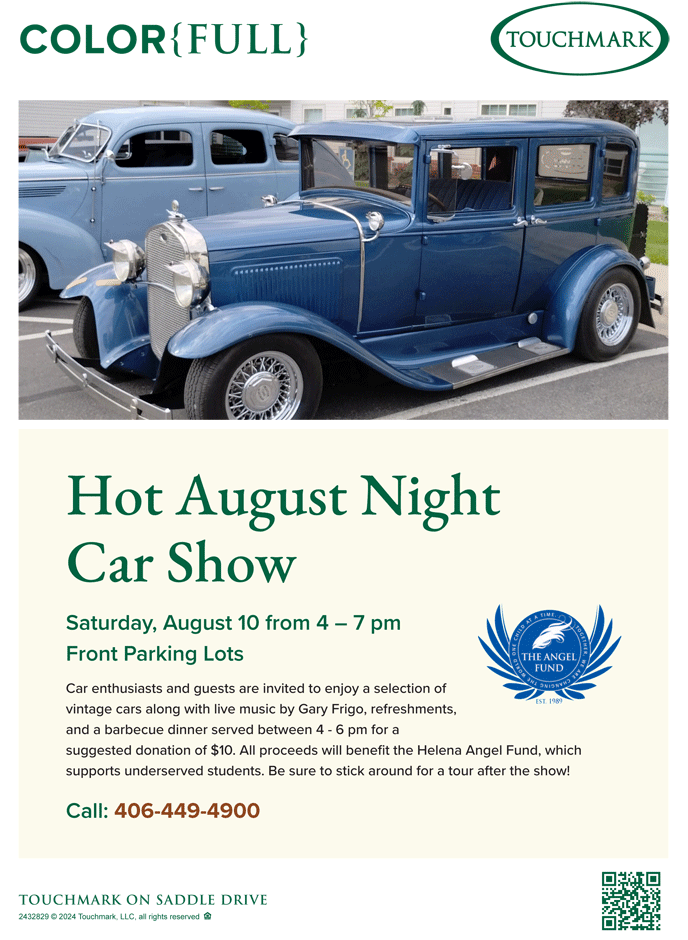 Touchmark Car Show Flyer